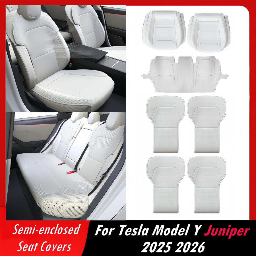 Interior Design Mockup - Для Tesla Model 3/Y 2025-2026: Дышащие