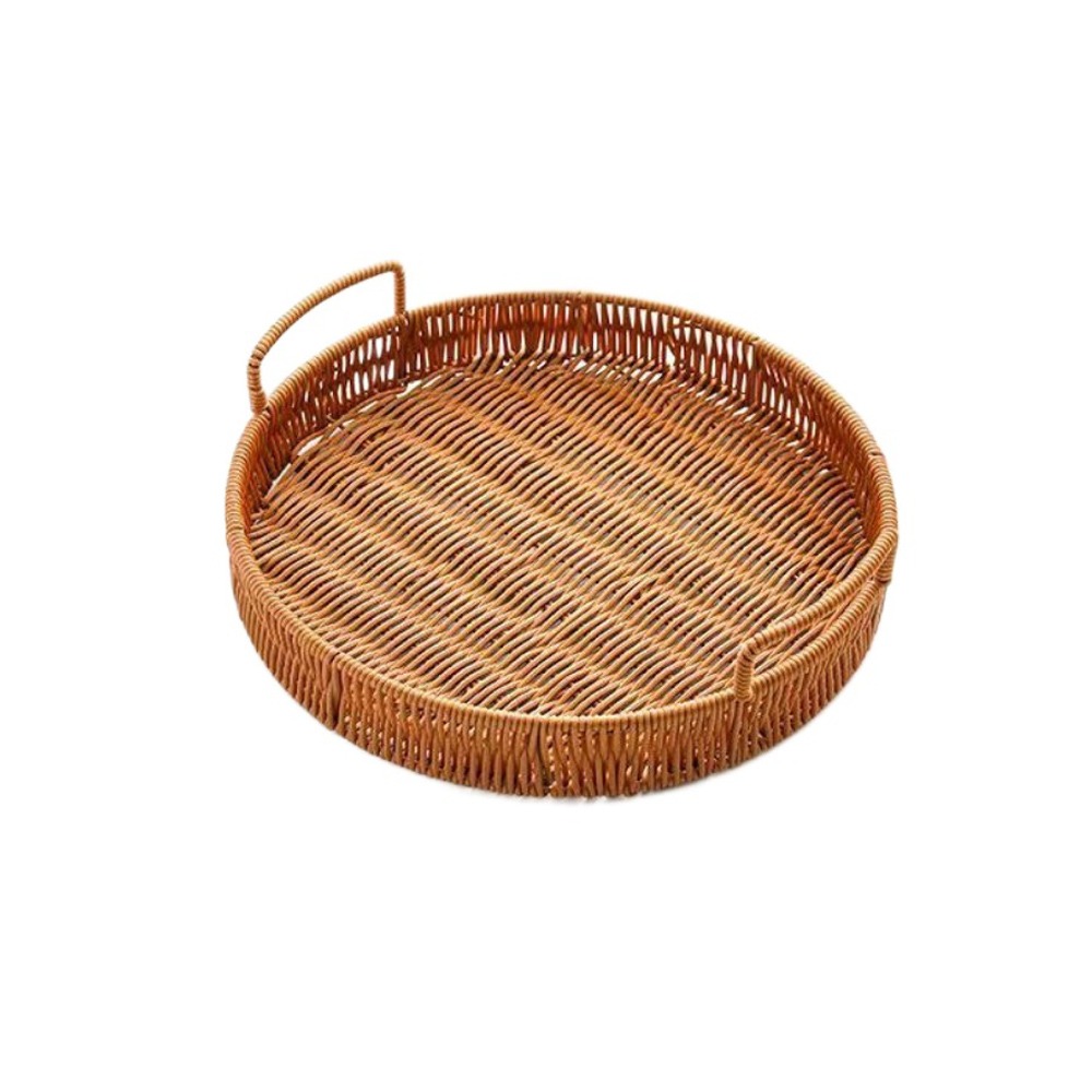 Rattan Tray Handle - Большая корзина для хранения из искусственного