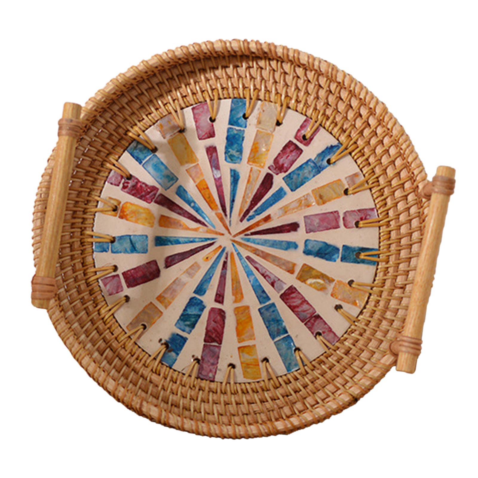 Многофункциональный круглый пл – обзор и цена Rattan Tray Handle
