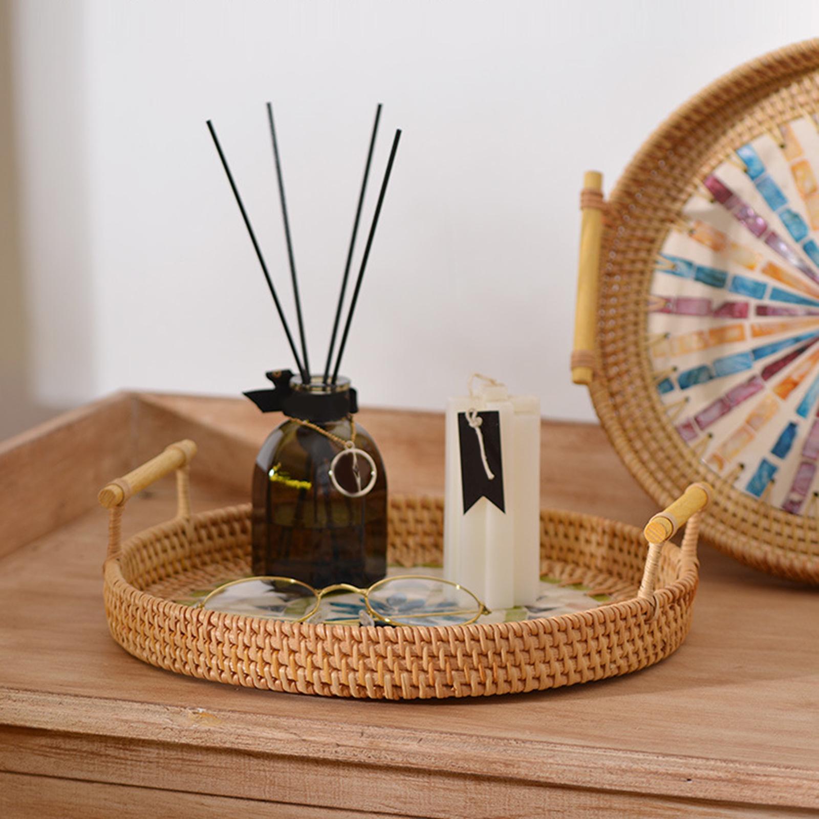 Многофункциональный круглый пл – обзор и цена Rattan Tray Handle