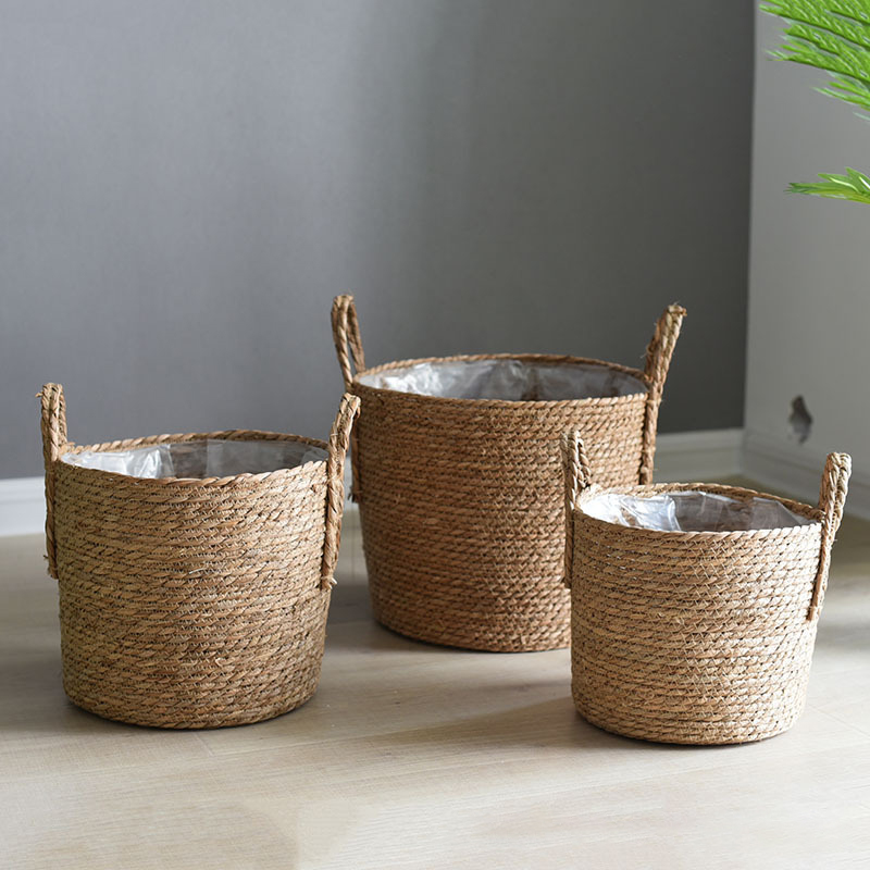 1 шт. кашпо ручной работы из н – обзор и цена Rattan Tray Handle