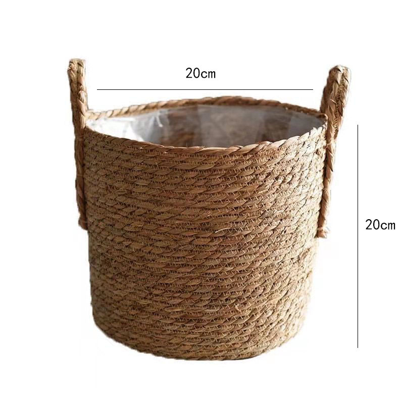 1 шт. кашпо ручной работы из н – обзор и цена Rattan Tray Handle