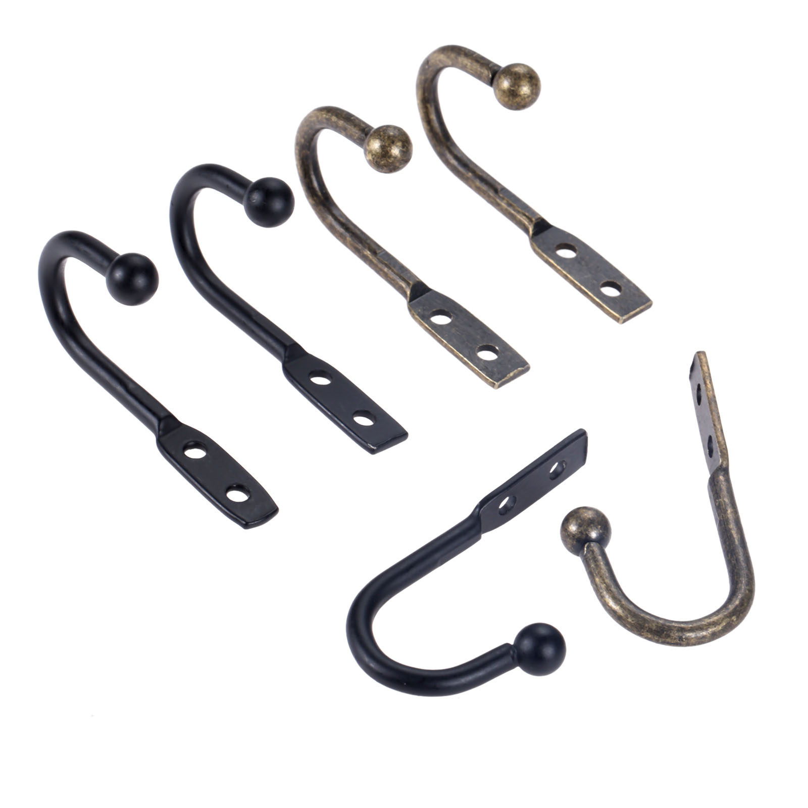 Винтажные Крючки из черной/ант – обзор и цена Antique Brass Hook