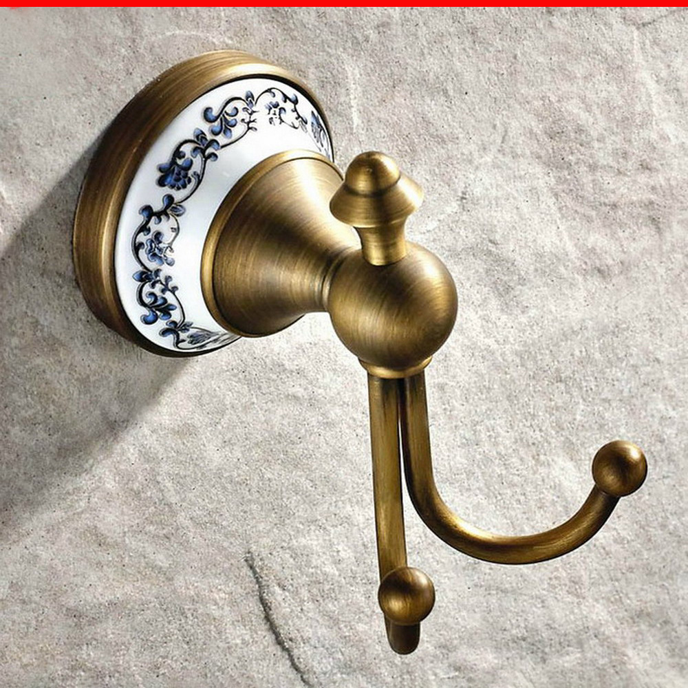 Античная латунь Керамическое О – обзор и цена Antique Brass Hook