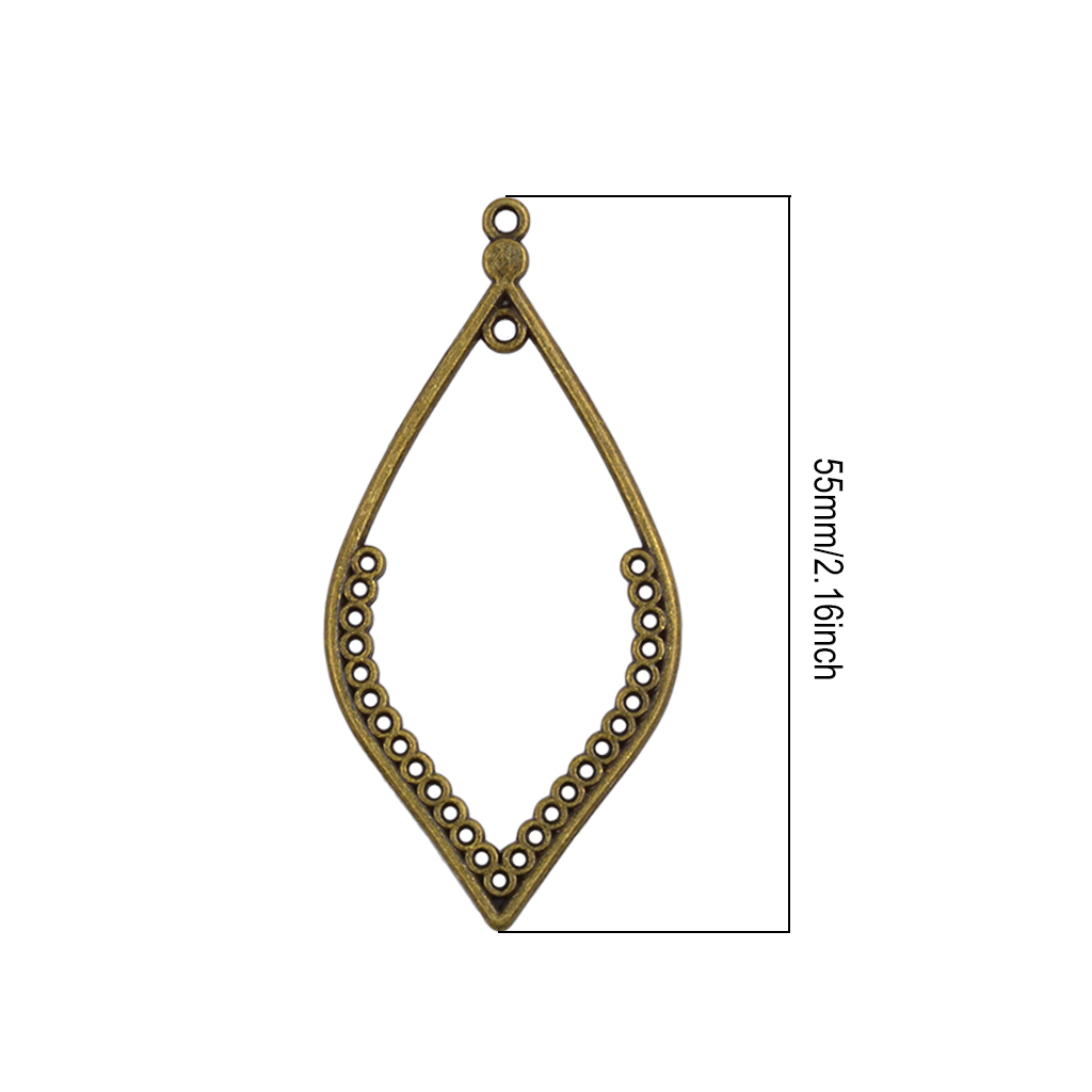 20 шт., винтажные серьги-люстр – обзор и цена Antique Brass Hook