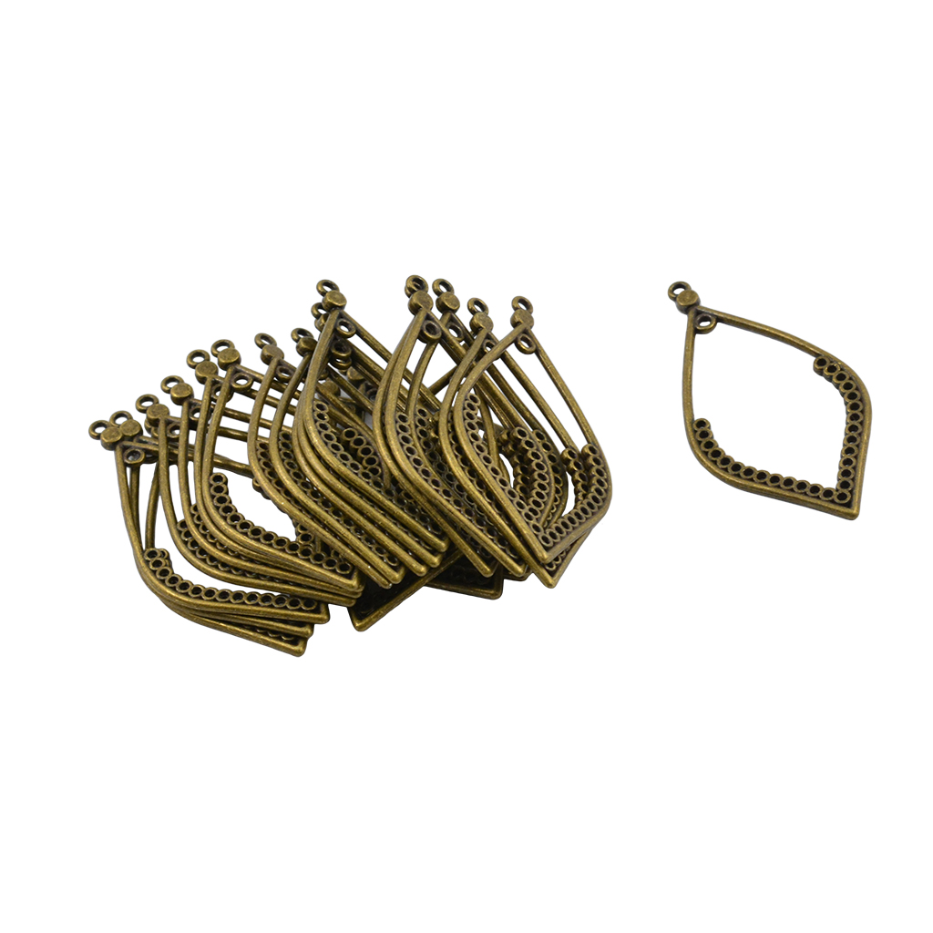 20 шт., винтажные серьги-люстр – обзор и цена Antique Brass Hook