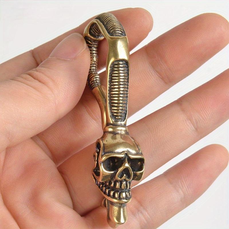 1 шт. Брелок из цельной латуни – обзор и цена Antique Brass Hook