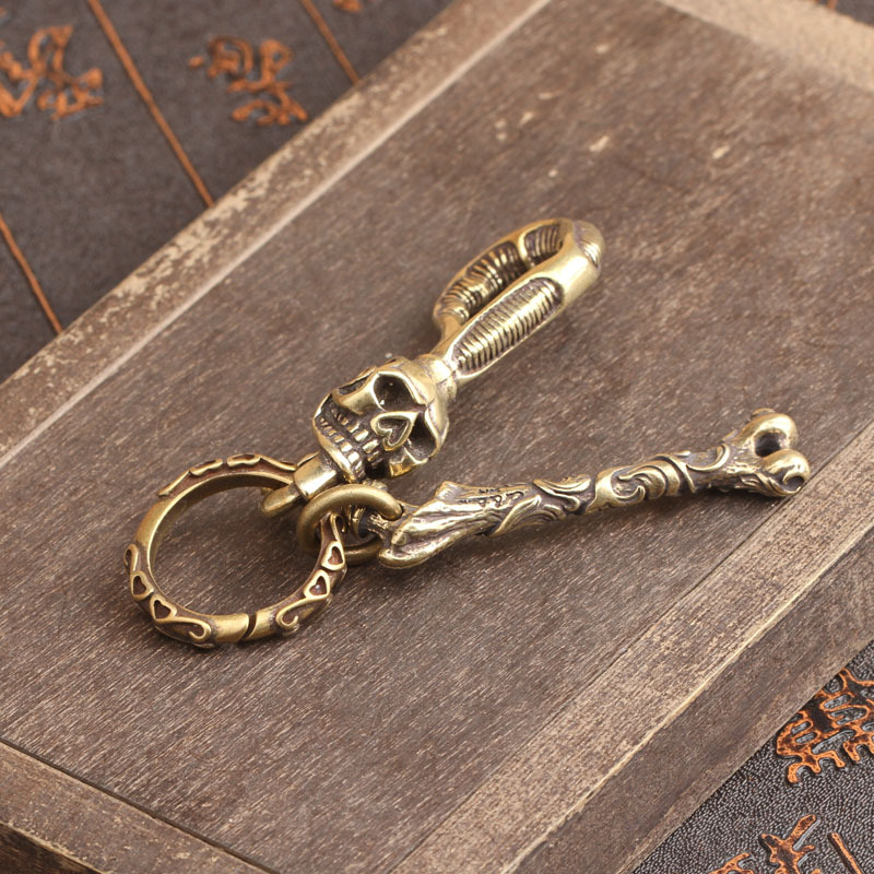 Брелок из цельной латуни с гол – обзор и цена Antique Brass Hook